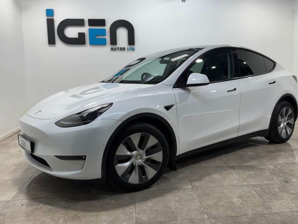 Tesla Model Y , Electric, 2022, White