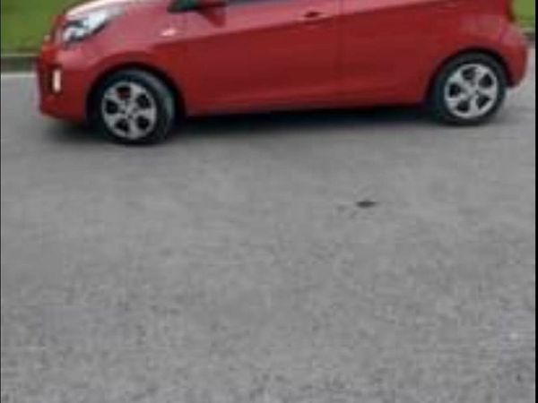 Kia Picanto Hatchback, Petrol, 2017, Red