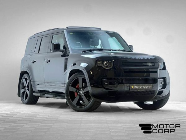 Land Rover Defender SUV, Petrol Plug-in Hybrid, 2023, Black