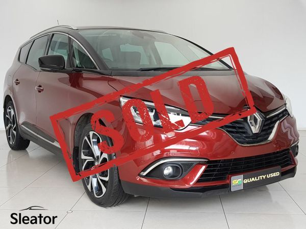 Renault Scenic Hatchback, Diesel, 2018, Red