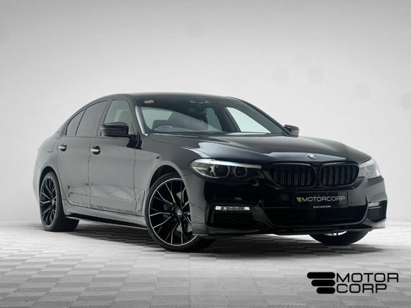 BMW 5-Series Saloon, Petrol Plug-in Hybrid, 2018, Black