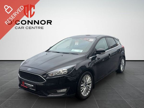 Ford Focus Hatchback, Diesel, 2017, Black