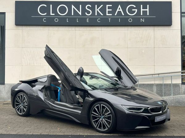 BMW i8 Convertible, Petrol Plug-in Hybrid, 2020, Grey