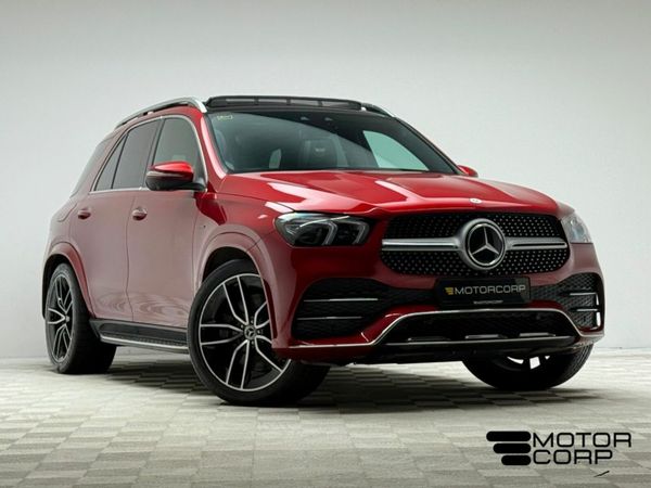 Mercedes-Benz GLE SUV, Diesel Hybrid, 2021, Red
