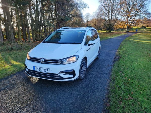 Volkswagen Touran MPV, Diesel, 2017, White