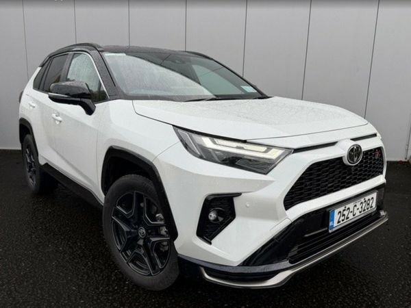 Toyota RAV4 Estate, Petrol Plug-in Hybrid, 2025, White