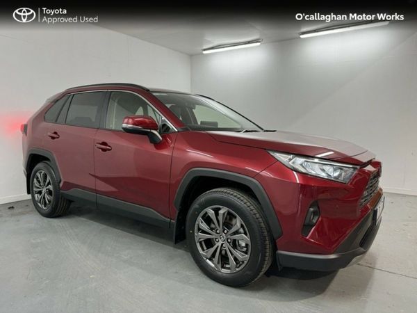 Toyota RAV4 SUV, Petrol Hybrid, 2023, Red