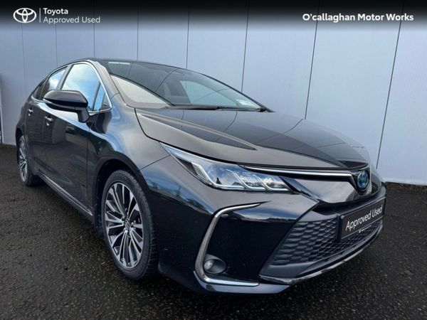 Toyota Corolla Saloon, Petrol Hybrid, 2023, Black