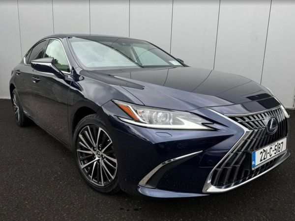 Lexus ES Saloon, Petrol Hybrid, 2022, Blue