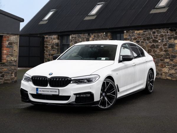 BMW 5-Series Saloon, Diesel, 2017, White