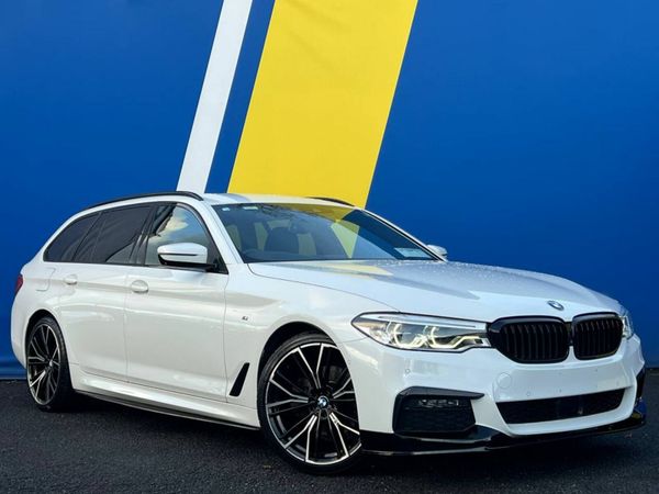 BMW 5-Series Saloon, Diesel, 2018, White