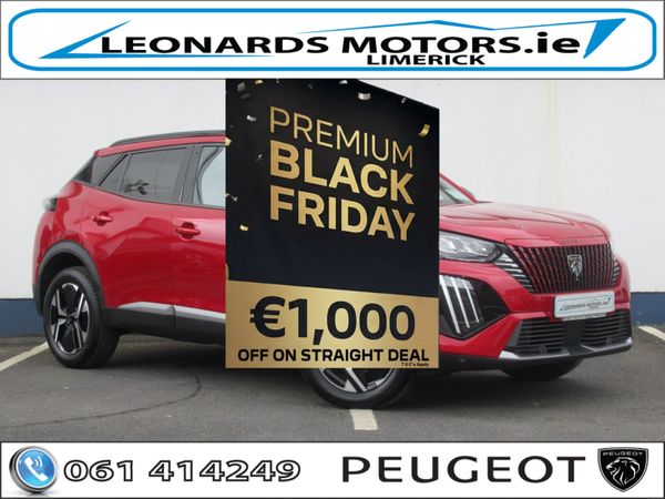 Peugeot 2008 SUV, Petrol, 2024, Red