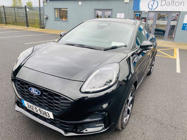 Ford Puma MPV, Petrol Hybrid, 2024, Black