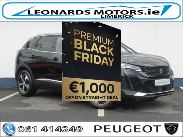 Peugeot 3008 MPV, Diesel, 2022, Black