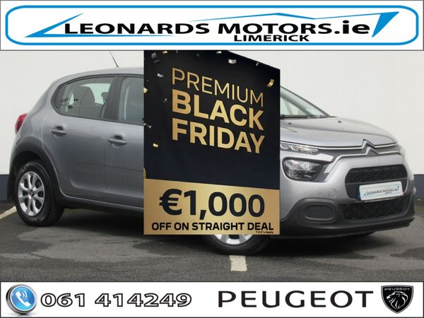 Citroen C3 Hatchback, Petrol, 2022, Grey