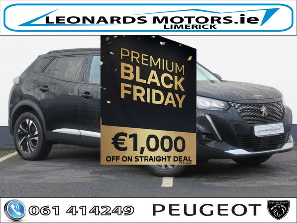 Peugeot 2008 SUV, Petrol, 2022, Black