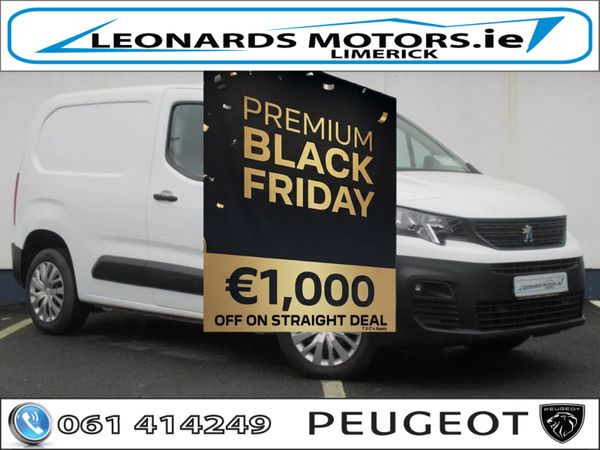 Peugeot Partner Van, Diesel, 2022, White