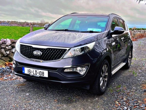 Kia Sportage SUV, Diesel, 2015, Silver