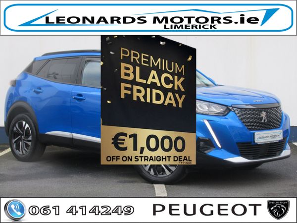 Peugeot 2008 SUV, Petrol, 2021, Blue