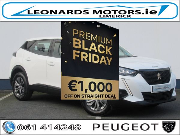 Peugeot 2008 SUV, Petrol, 2021, White