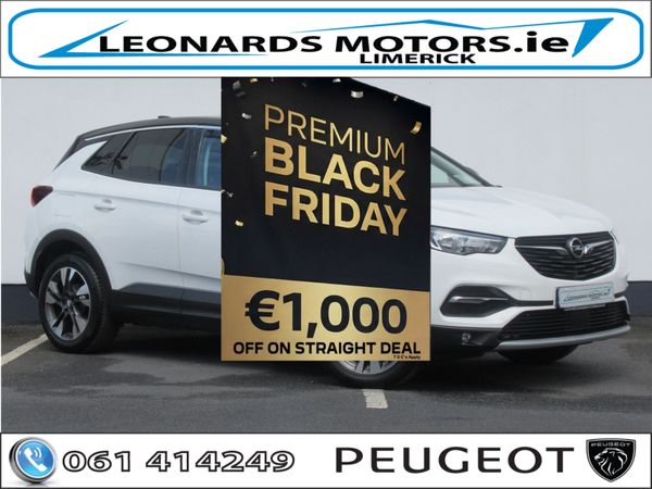 Opel Grandland X SUV, Diesel, 2019, White