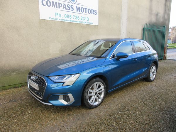 Audi A3 Hatchback, Petrol Hybrid, 2021, Blue