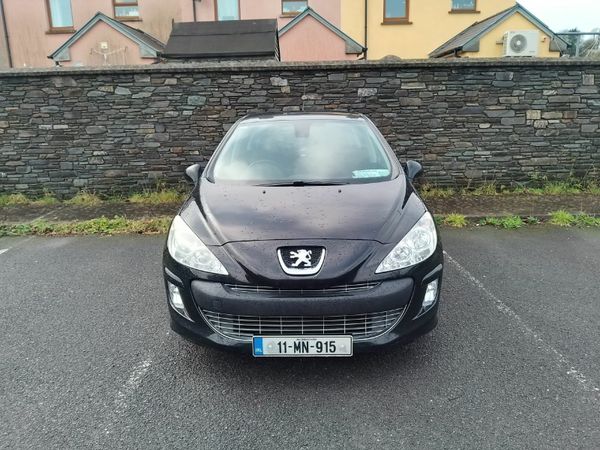 Peugeot 308 Hatchback, Diesel, 2011, Black
