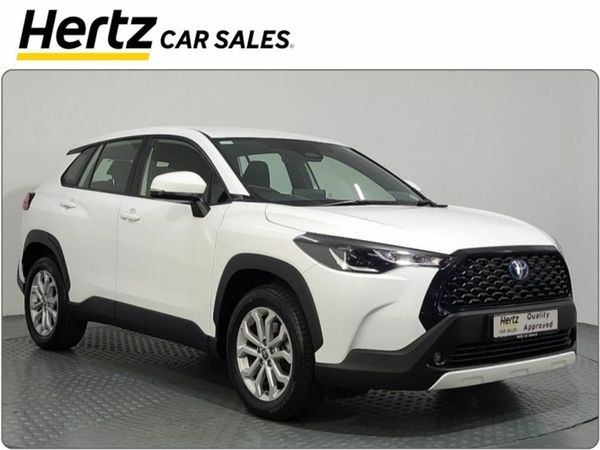 Toyota Corolla Cross Hatchback, Petrol Hybrid, 2023, White