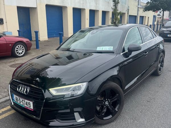 Audi A3 Saloon, Petrol, 2018, Black