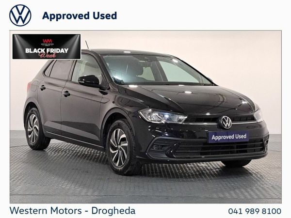 Volkswagen Polo Hatchback, Petrol, 2025, Black