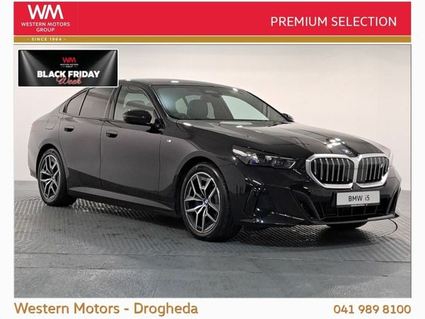 BMW i5 Saloon, Electric, 2025, Black