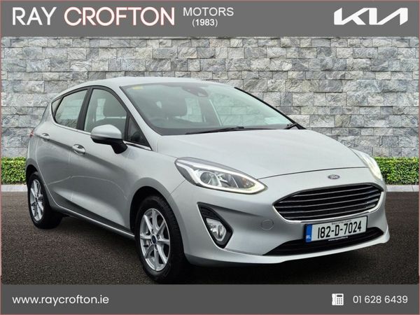 Ford Fiesta Hatchback, Petrol, 2018, Grey