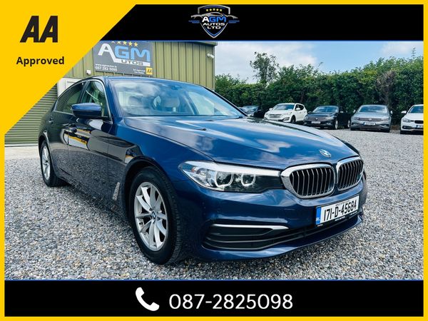 BMW 5-Series Saloon, Diesel, 2017, Blue