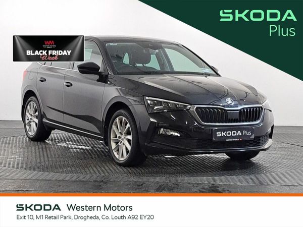 Skoda Scala Hatchback, Petrol, 2022, Black