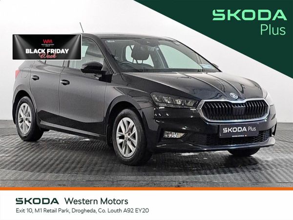 Skoda Fabia Hatchback, Petrol, 2022, Black
