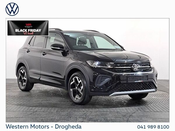 Volkswagen T-Cross SUV, Petrol, 2025, Black