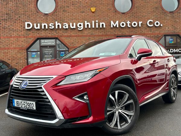 Lexus RX Estate, Petrol Hybrid, 2016, Red