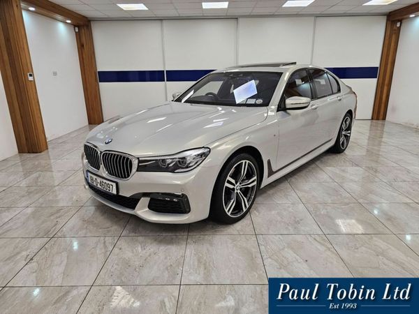 BMW 7-Series Saloon, Diesel, 2018, Silver