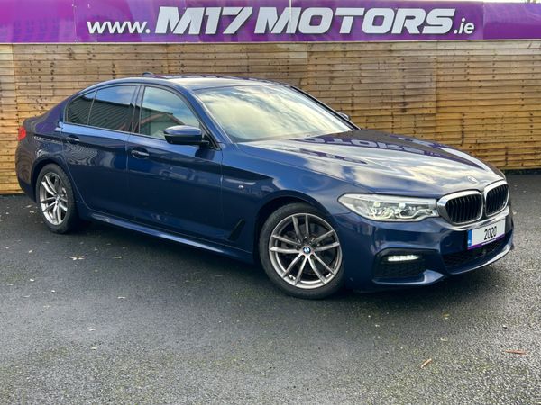 BMW 5-Series Saloon, Diesel, 2020, Blue