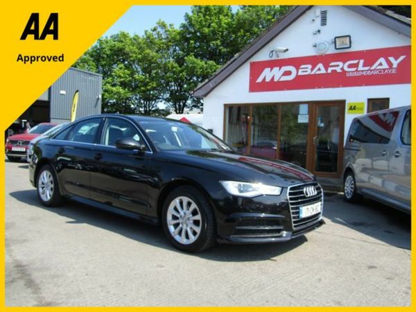Audi A6 Saloon, Diesel, 2017, Black