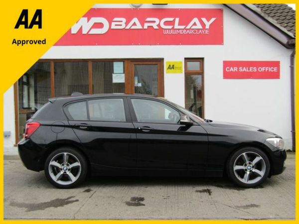 BMW 1-Series Hatchback, Diesel, 2013, Black