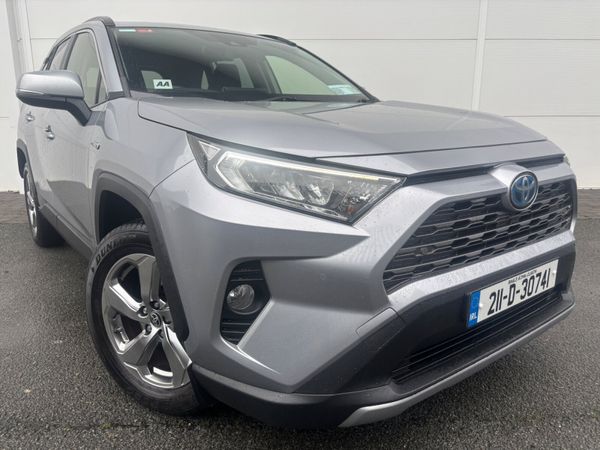 Toyota RAV4 SUV, Petrol Hybrid, 2021, Grey