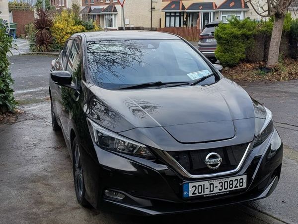 Nissan Leaf Hatchback, Electric, 2020, Black