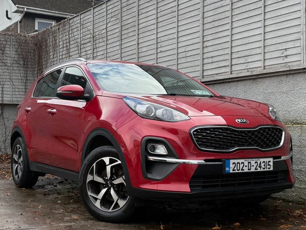 Kia Sportage SUV, Petrol, 2020, Red