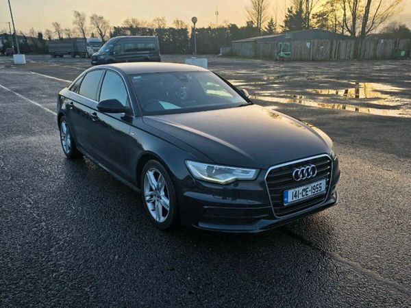 Audi A6 Saloon, Diesel, 2014, Blue
