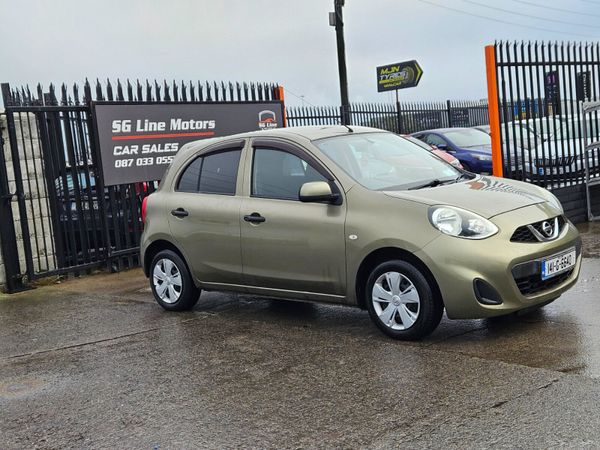 Nissan March Hatchback, Petrol, 2014, Green