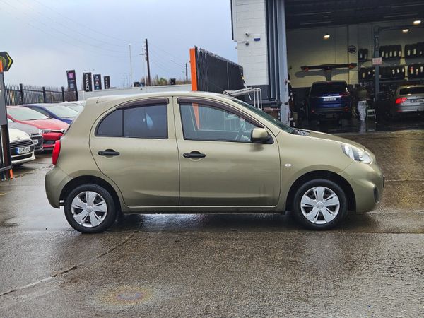 Nissan March Hatchback, Petrol, 2014, Green