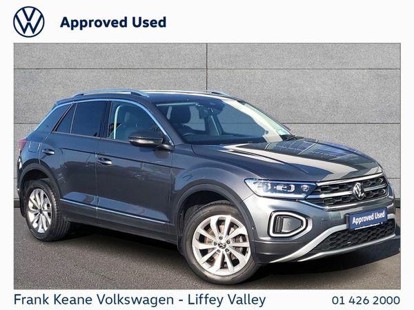 Volkswagen T-Roc SUV, Petrol, 2022, Grey