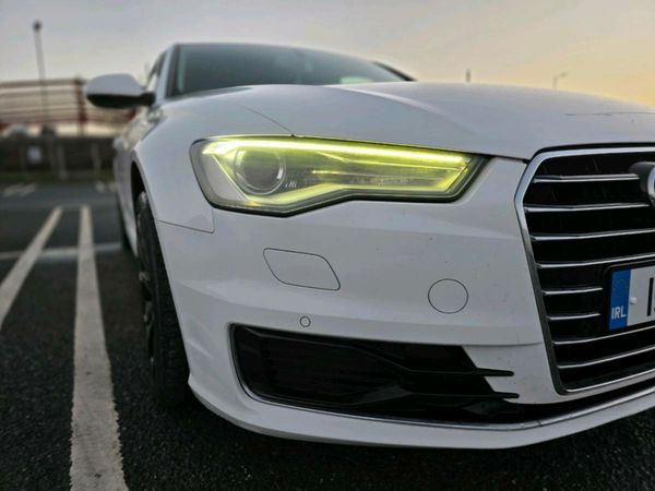 Audi A6 Saloon, Diesel, 2015, White
