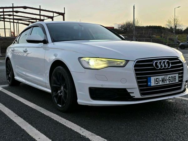 Audi A6 Saloon, Diesel, 2015, White